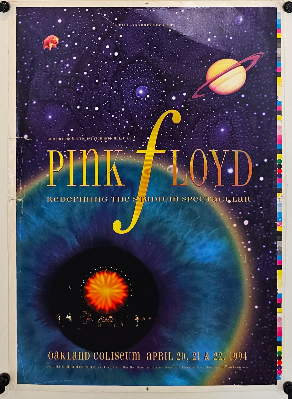 Pink Floyd, Artist Proof (BGP-92)  - Original Vintage Poster