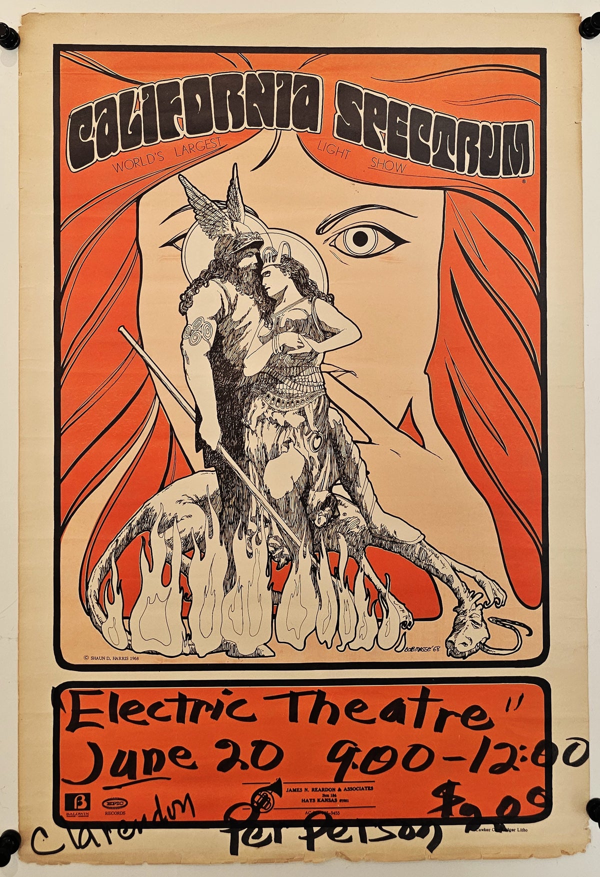 California Spectrum by Bob Masse - Original Vintage Poster