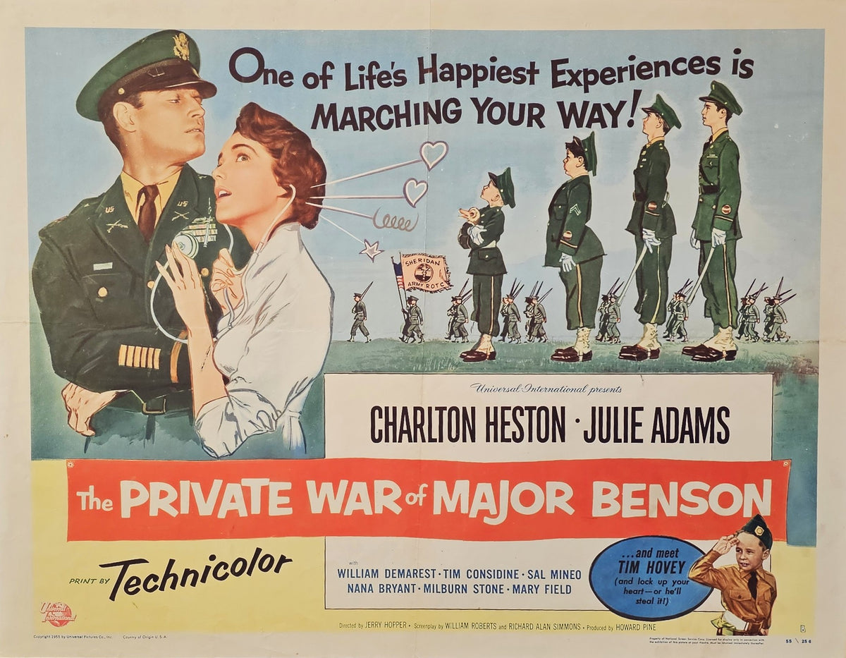 The Private War of Major Benson - Authentic Vintage Poster