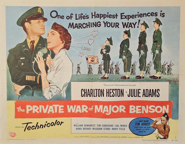 The Private War of Major Benson - Authentic Vintage Poster