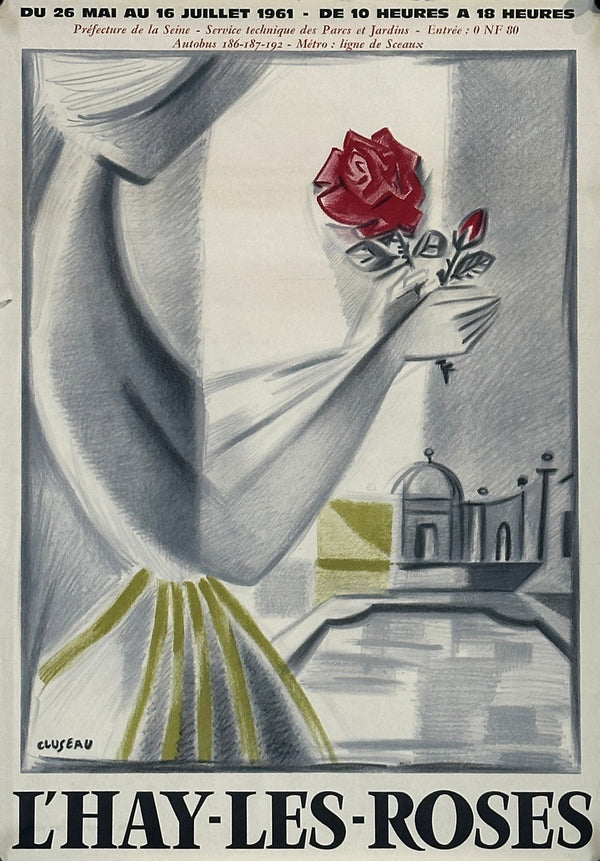 Rose Garden Festival Poster - Authentic Vintage Posters