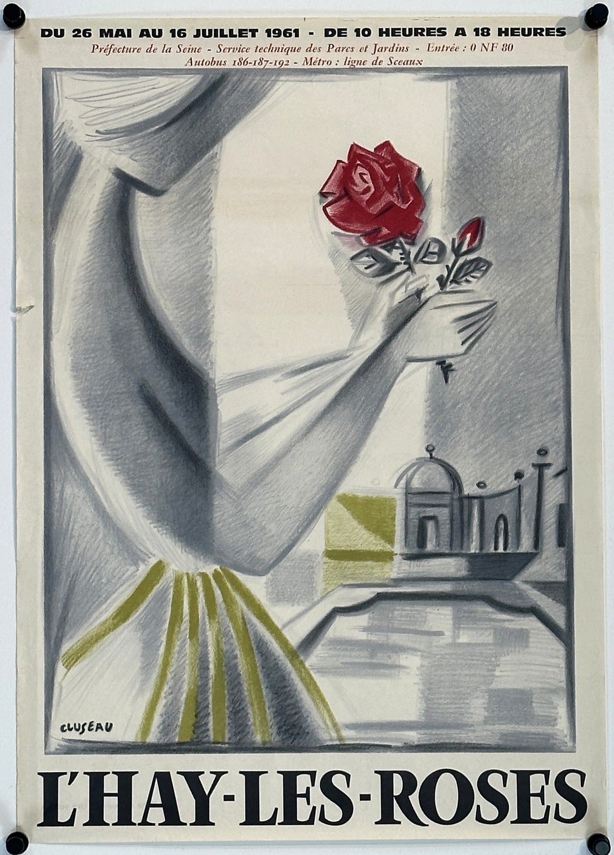 Rose Garden Festival Poster - Authentic Vintage Posters