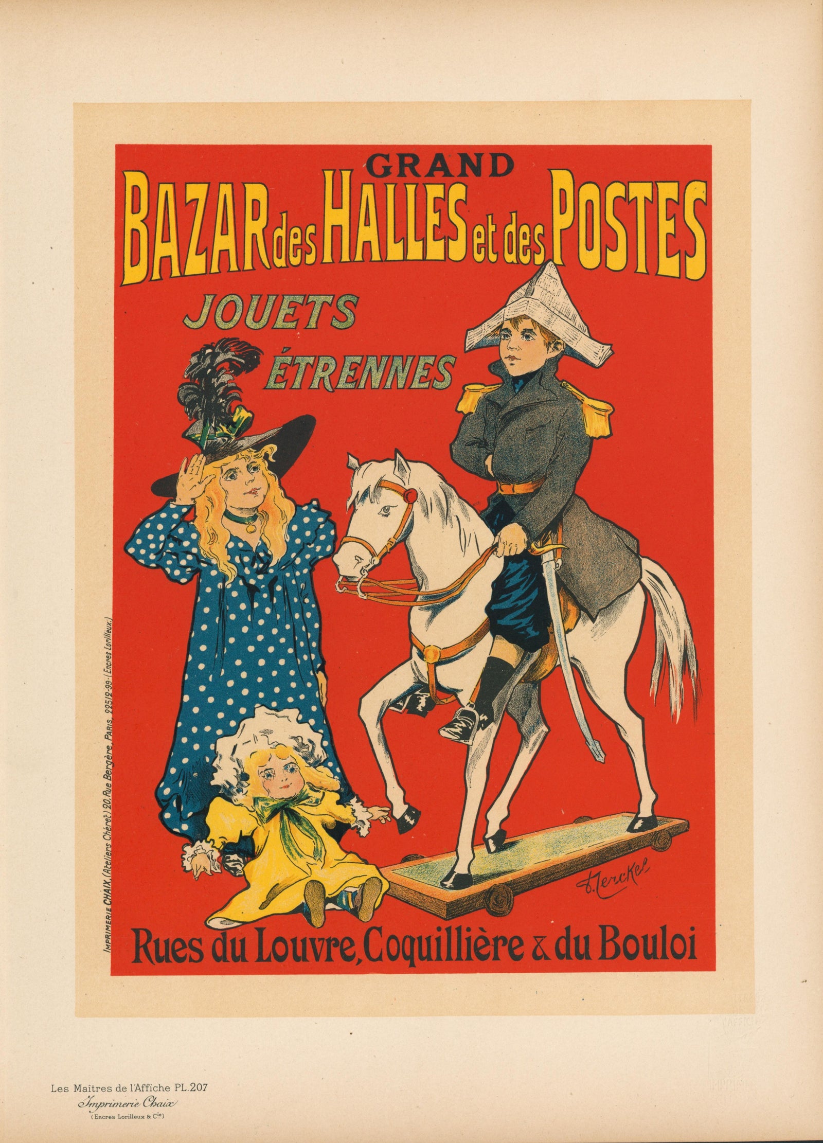Grand Bazar, Maîtres de l'Affiche - Authentic Vintage Illustration