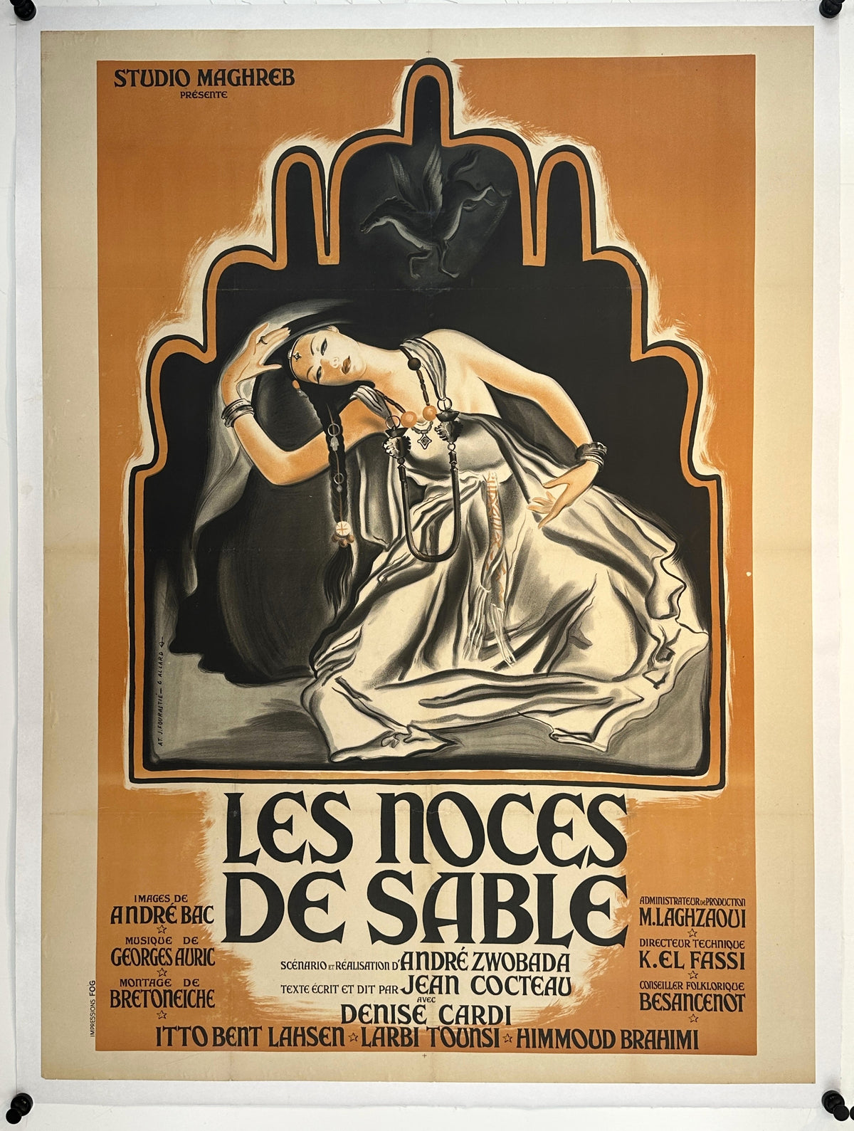 Les Noces de Sable - Authentic Vintage Poster