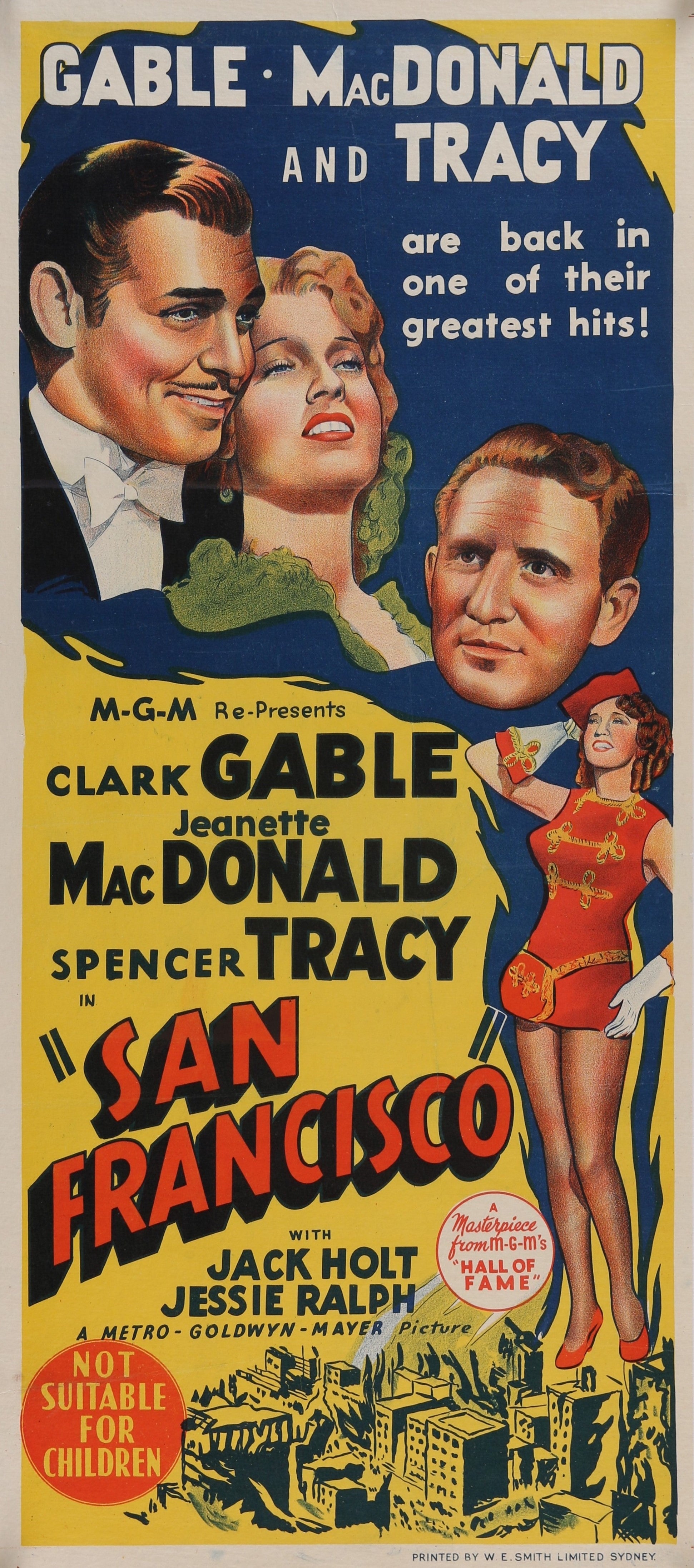 San Francisco- Australian Daybill - Authentic Vintage Poster