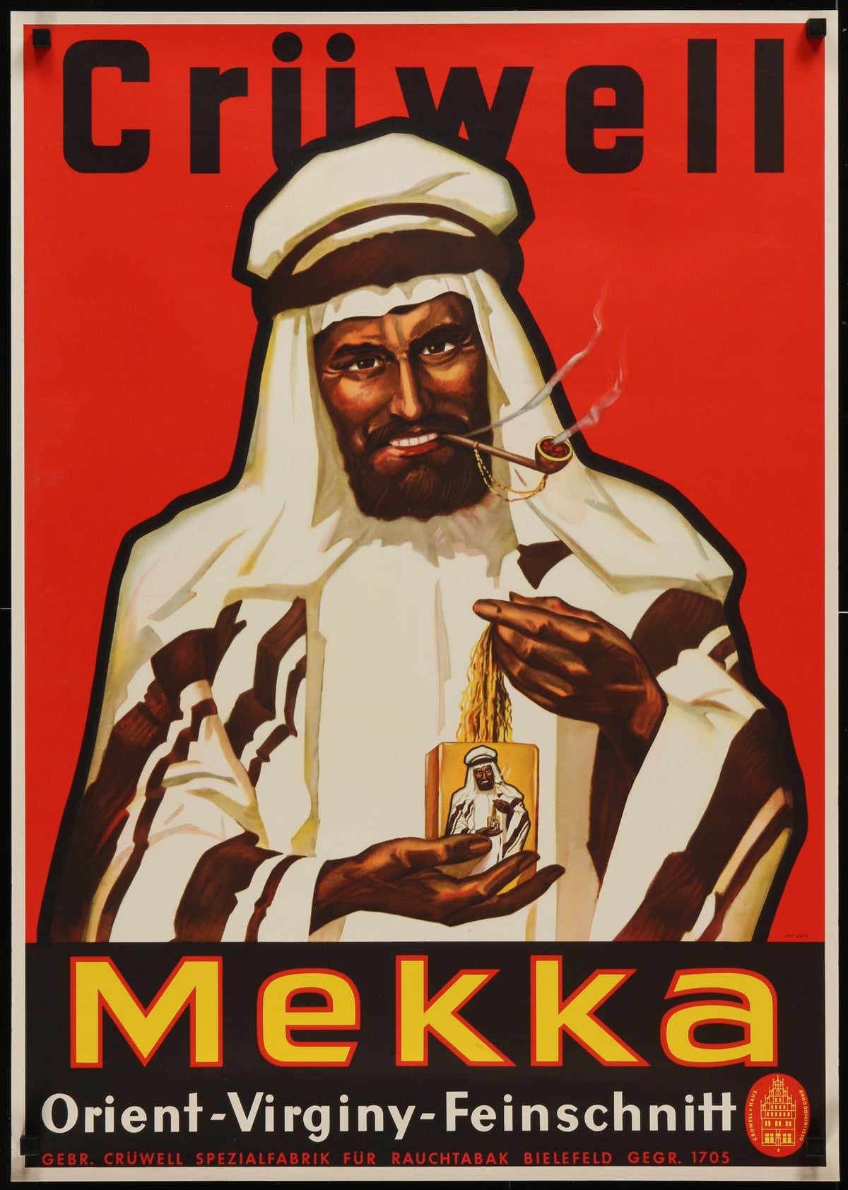 Cruwell Tabak, Mekka - Authentic Vintage Poster