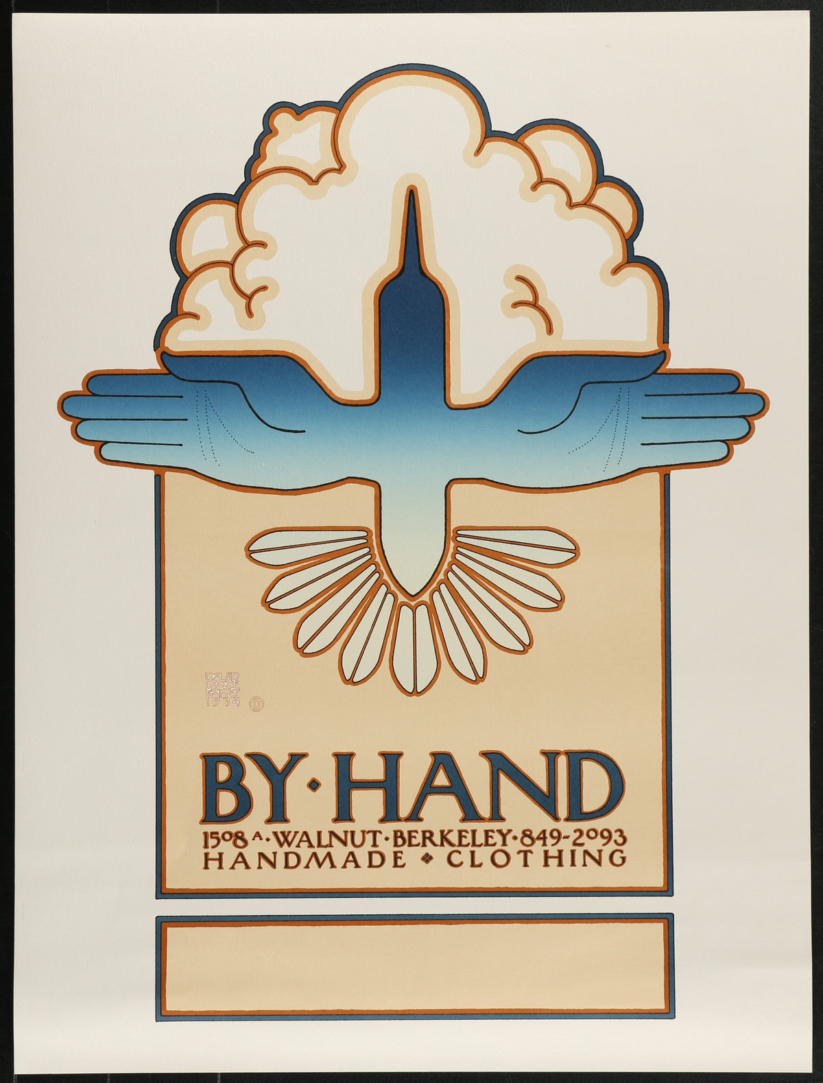 DAVID LANCE GOINES 18x24 art print 1974