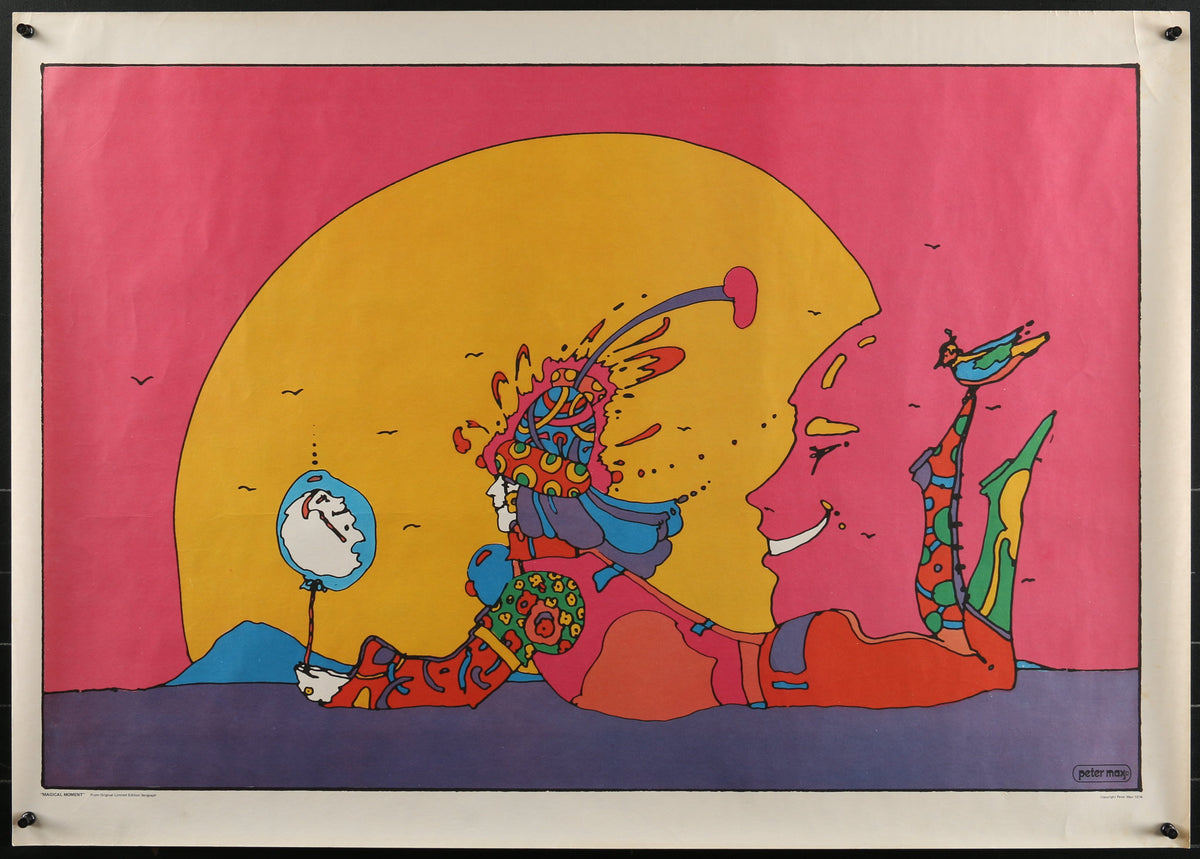 Magical Moment by Peter Max - Original Vintage Poster
