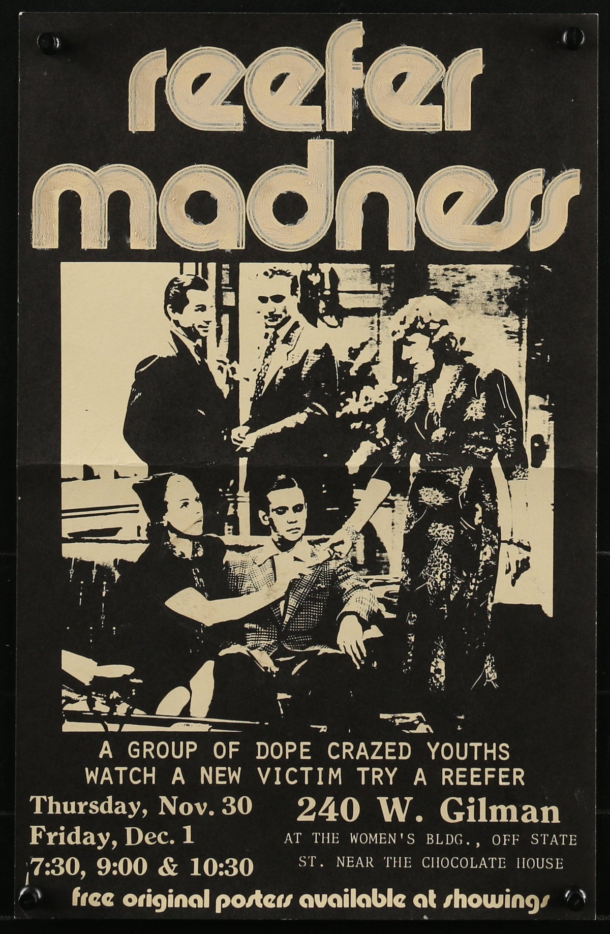 Reefer Madness - Original Vintage Poster