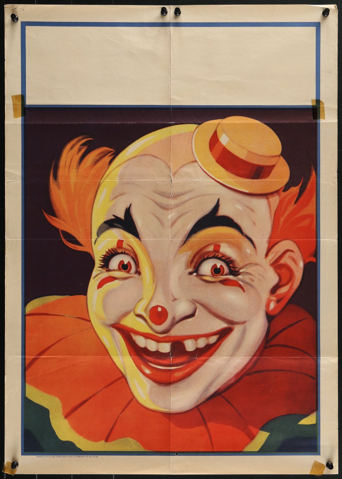 Circus Stock Poster - Original Vintage Poster
