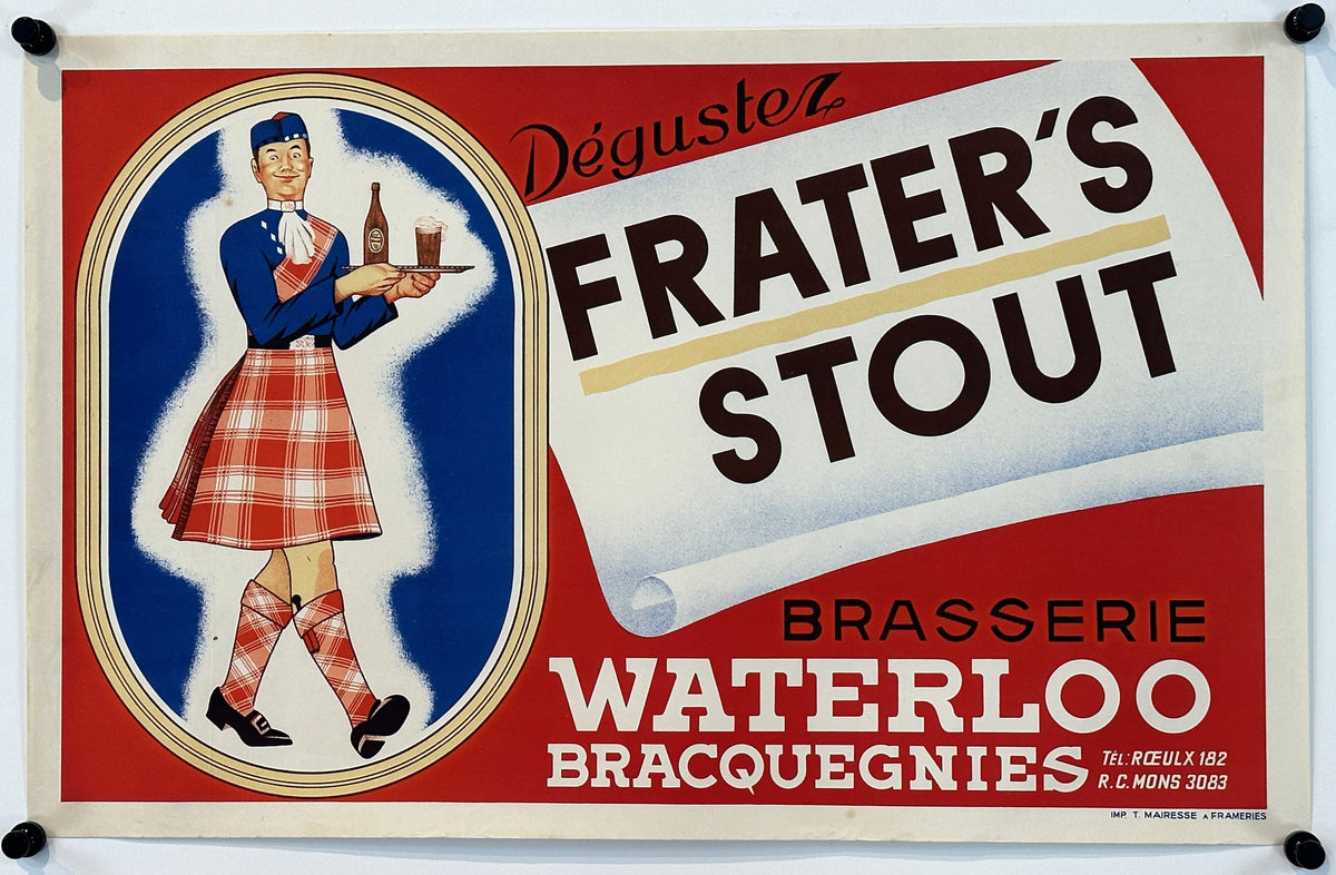 Frater's Stout Poster - Authentic Vintage Posters