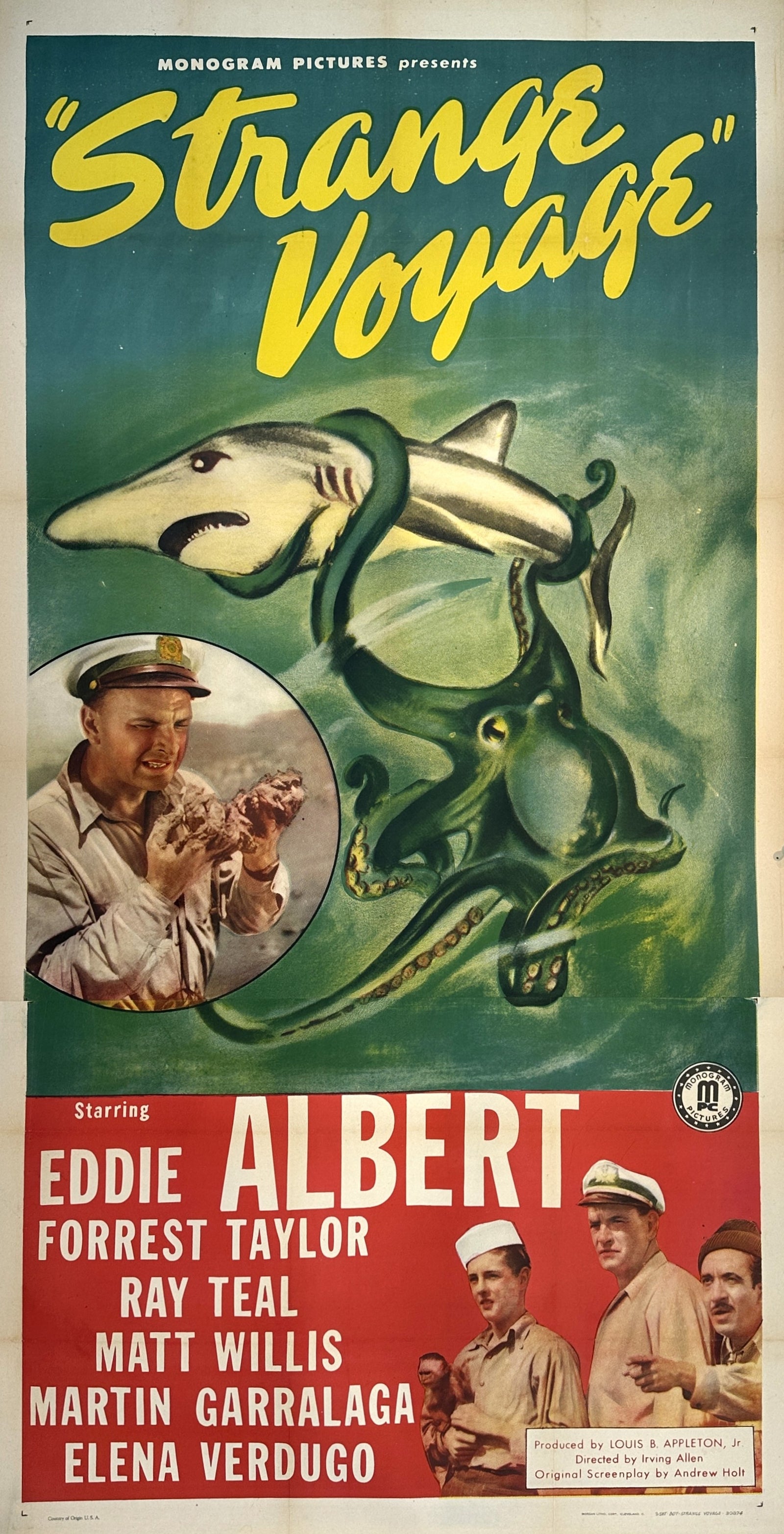 Strange Voyage - Authentic Vintage Poster