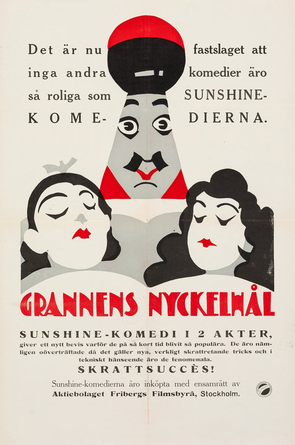Sunshine Comedies - Authentic Vintage Poster