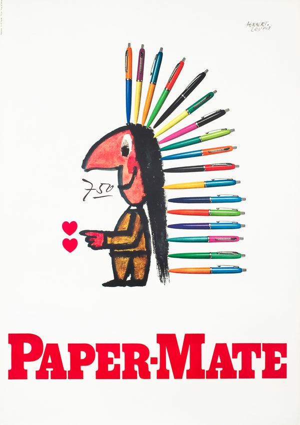 Paper-Mate - Authentic Vintage Poster