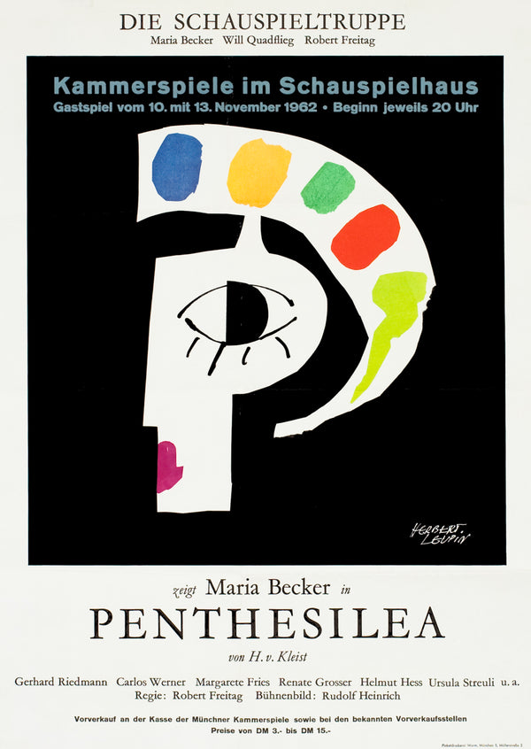 Queen of the Amazons, German Release - Authentic Vintage Poster