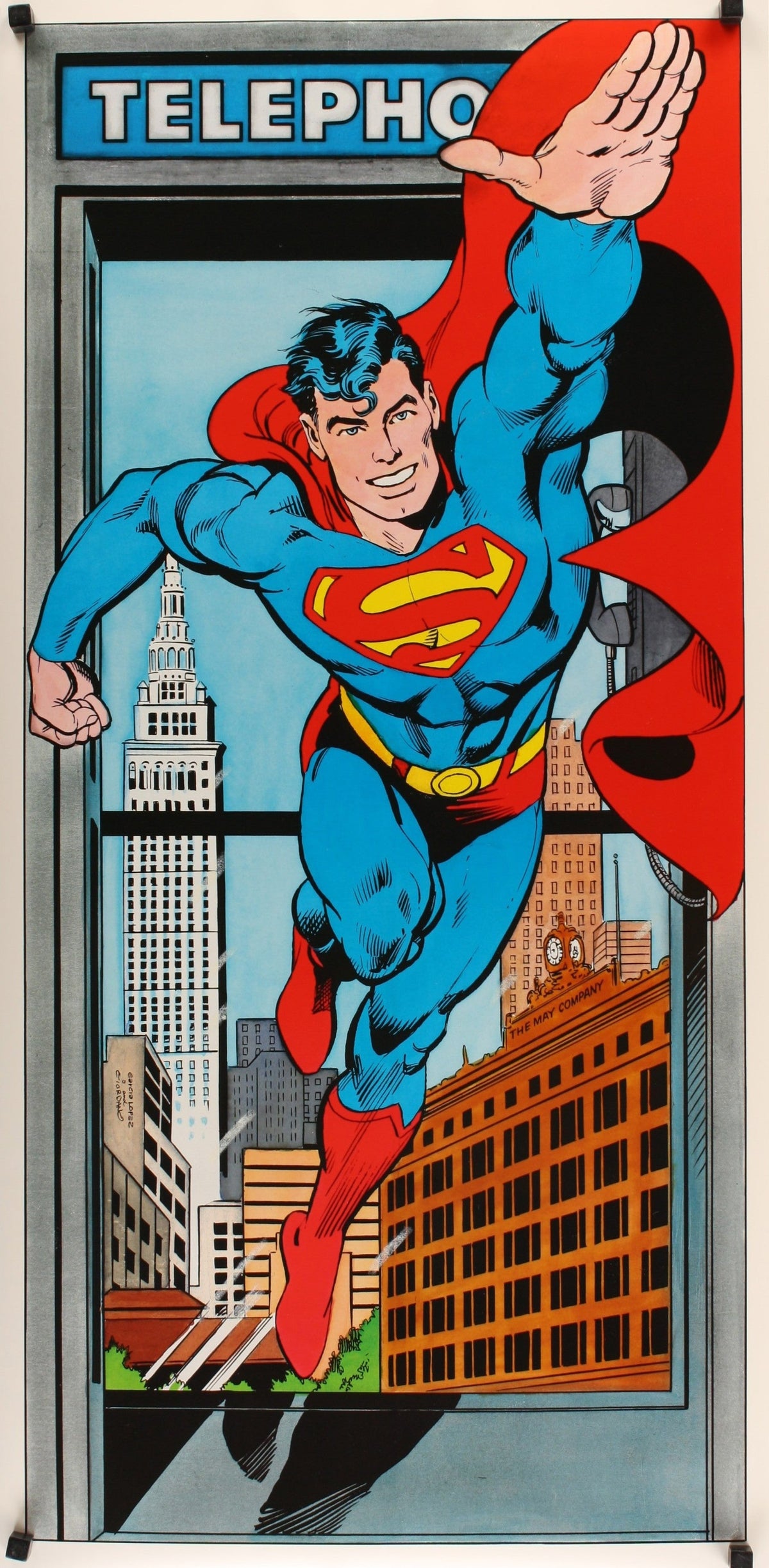 Superman, The Legend Returns - Authentic Vintage Poster