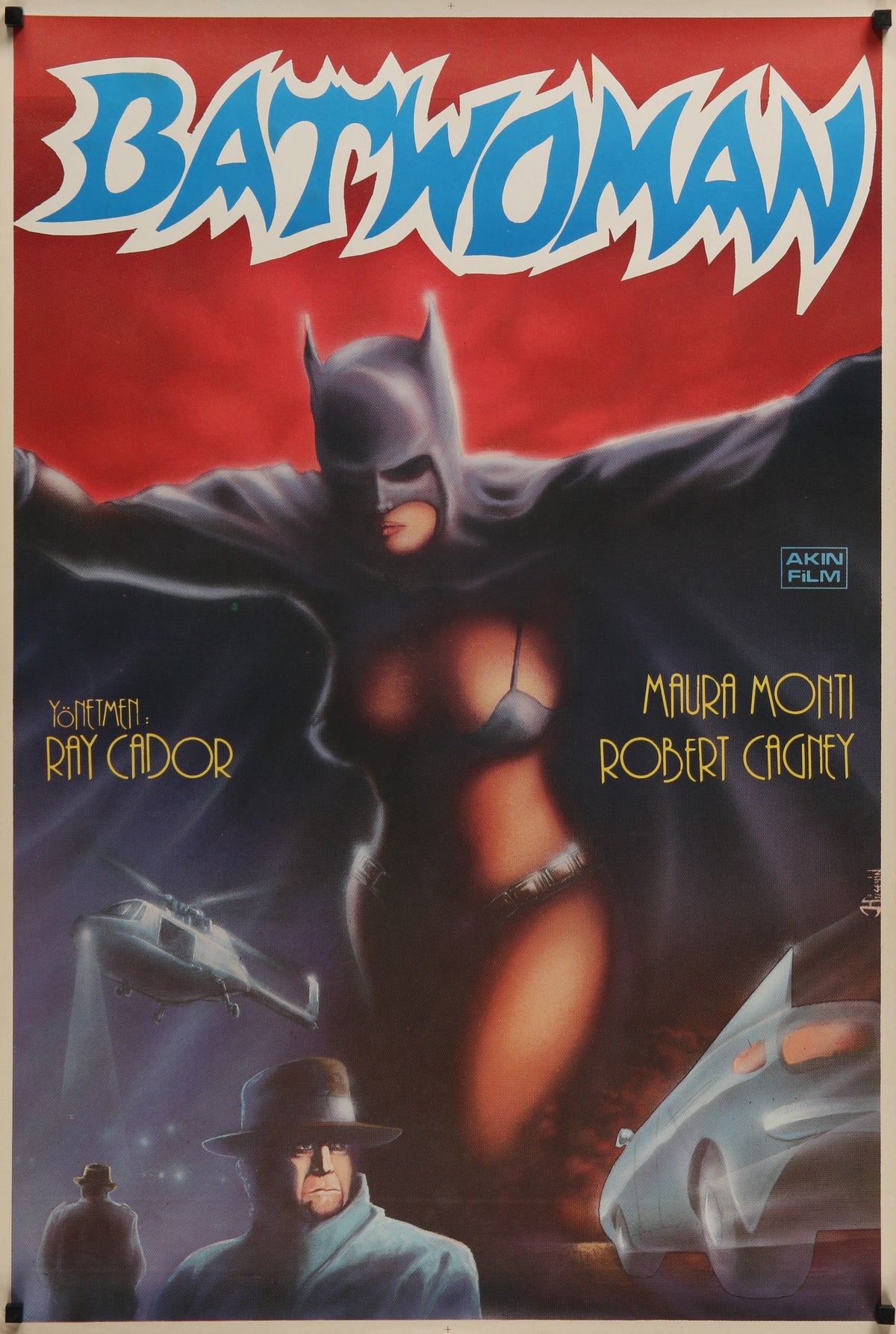 Batwoman, Turkish Release - Authentic Vintage Poster