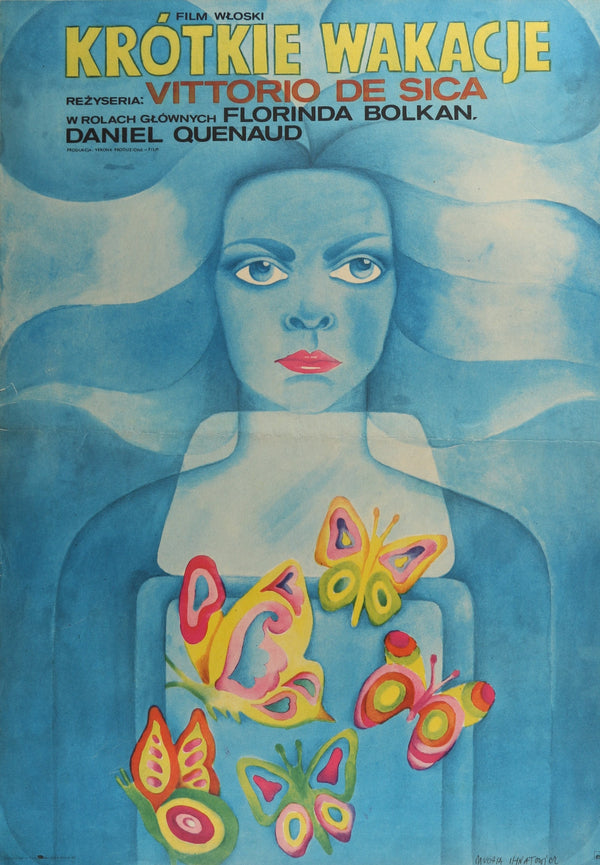 Brief Vacation- Polish Release - Authentic Vintage Poster