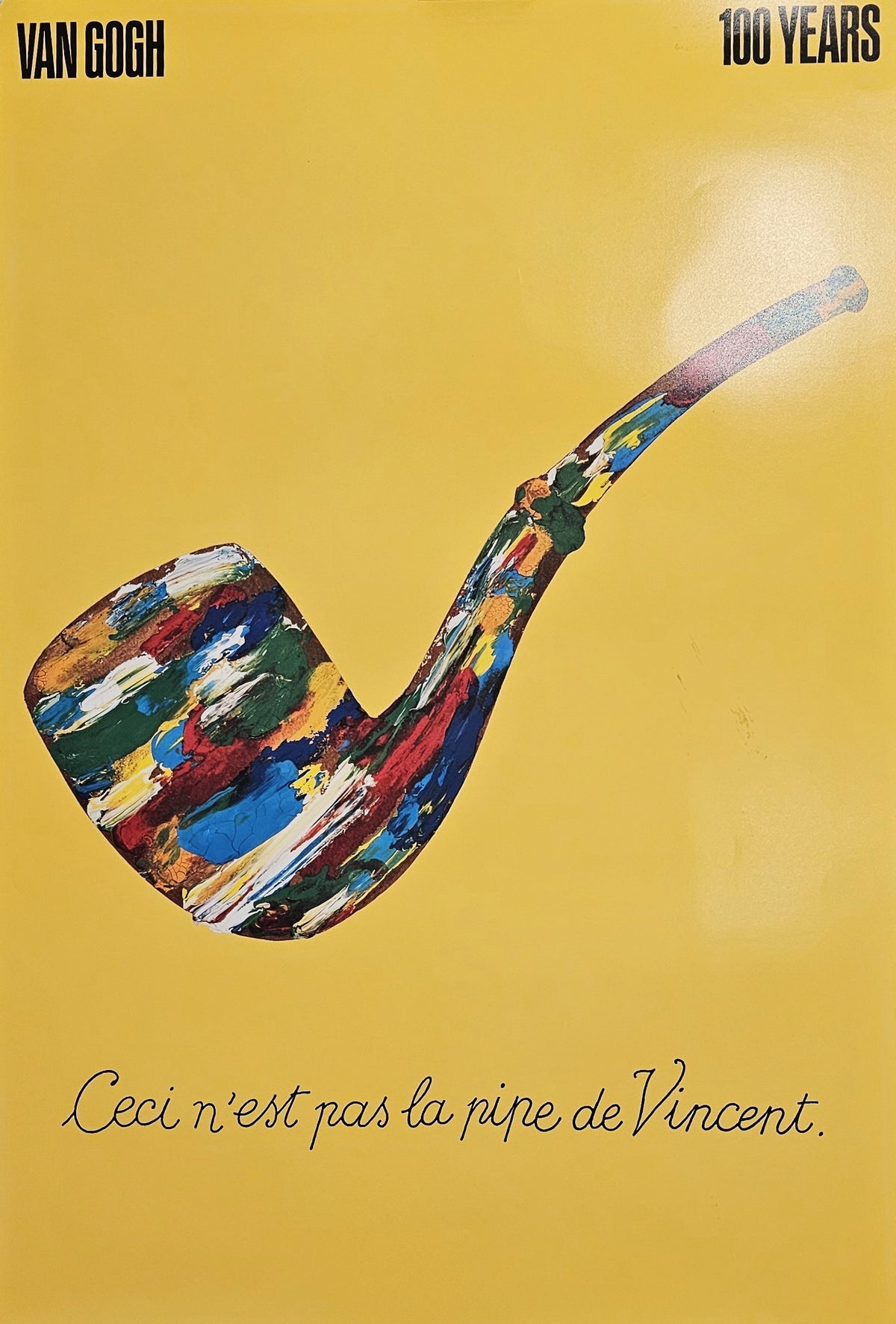 100 Years of Van Gogh by Milton Glaser Poster - Authentic Vintage Posters