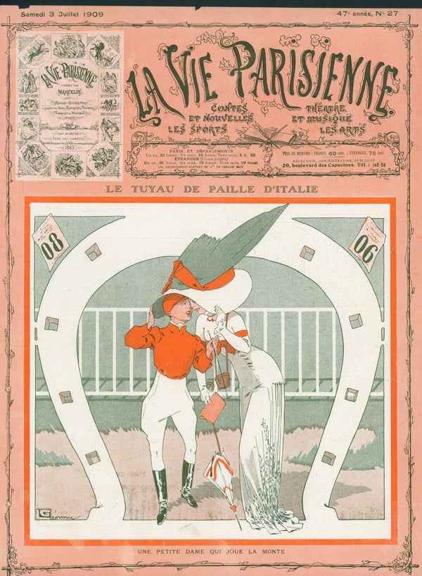 My Little Lady- La Vie Parisienne - Authentic Vintage Cover Art