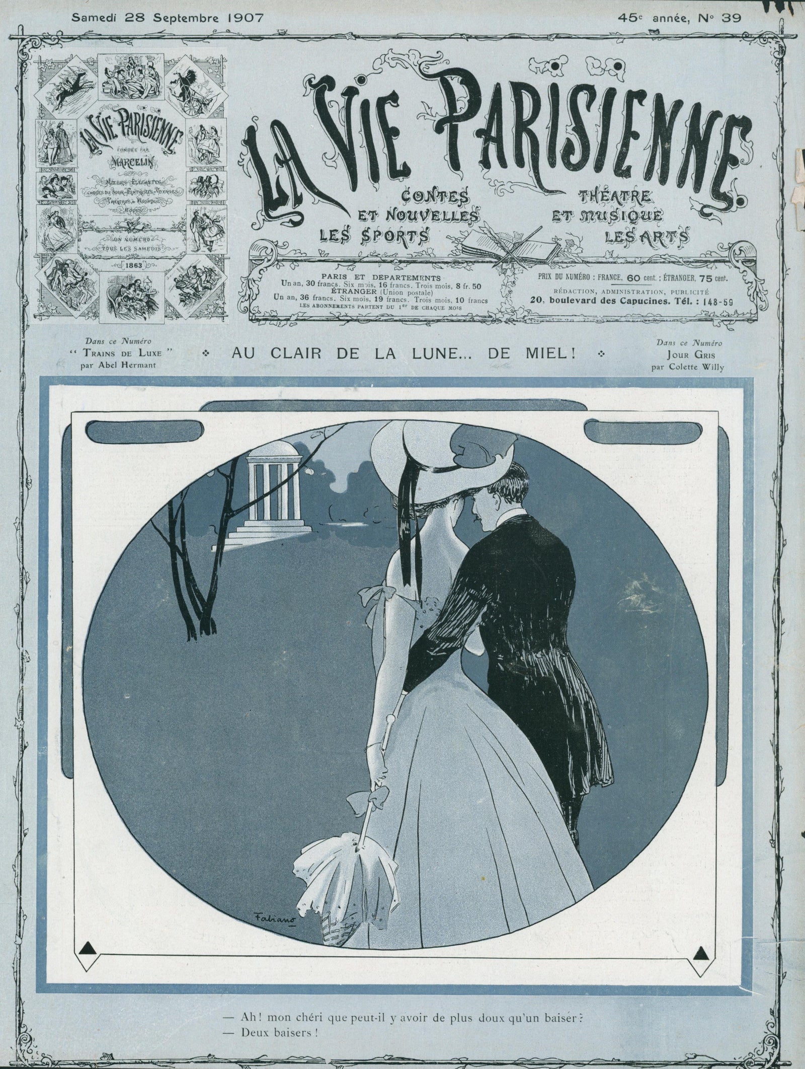 La Vie Parisienne - 21 - Authentic Vintage Cover Art