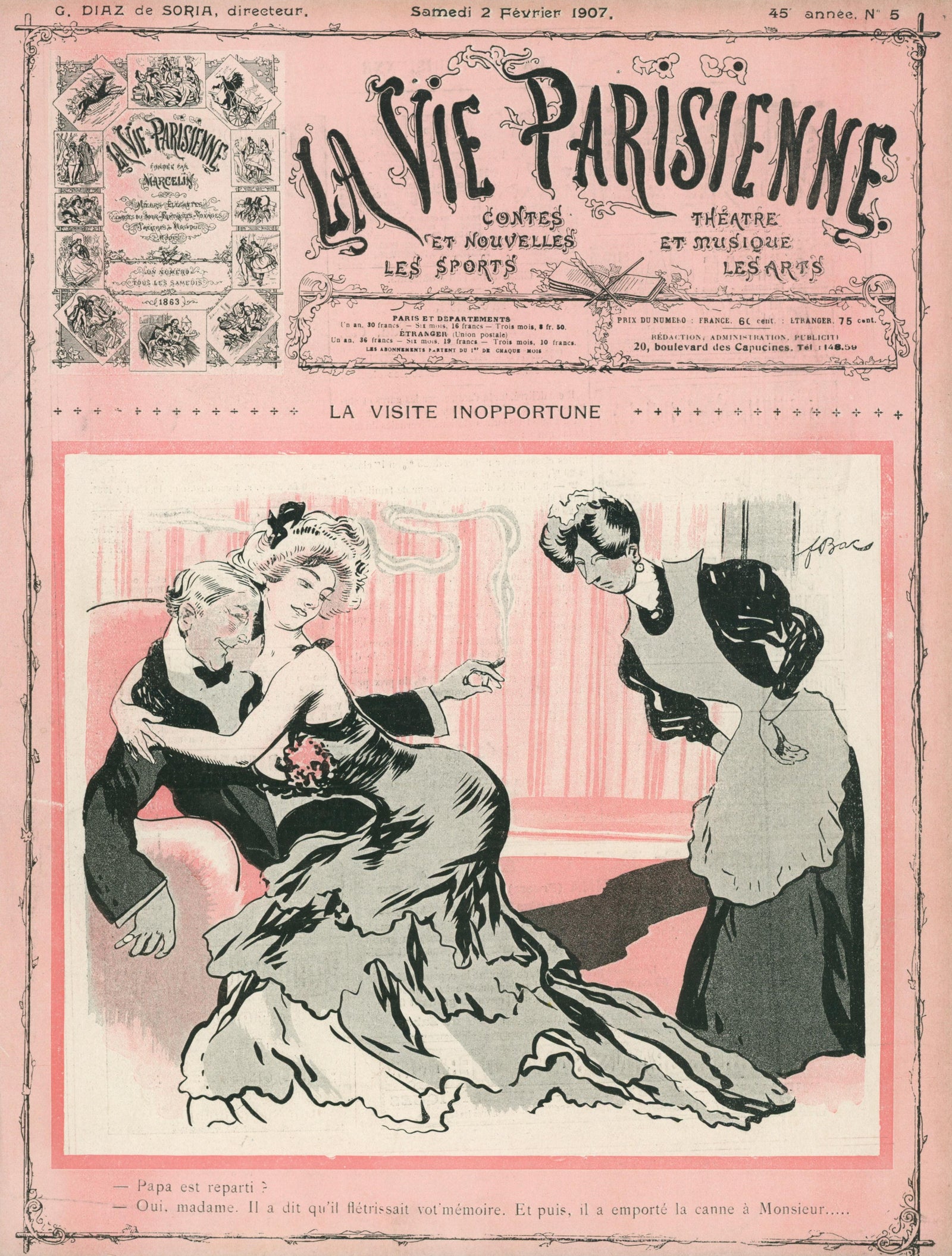 La Vie Parisienne - 30 - Authentic Vintage Cover Art