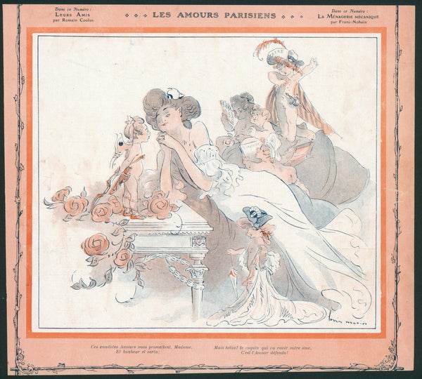 My Parisian Loves- La Vie Parisienne - Authentic Vintage Cover Art