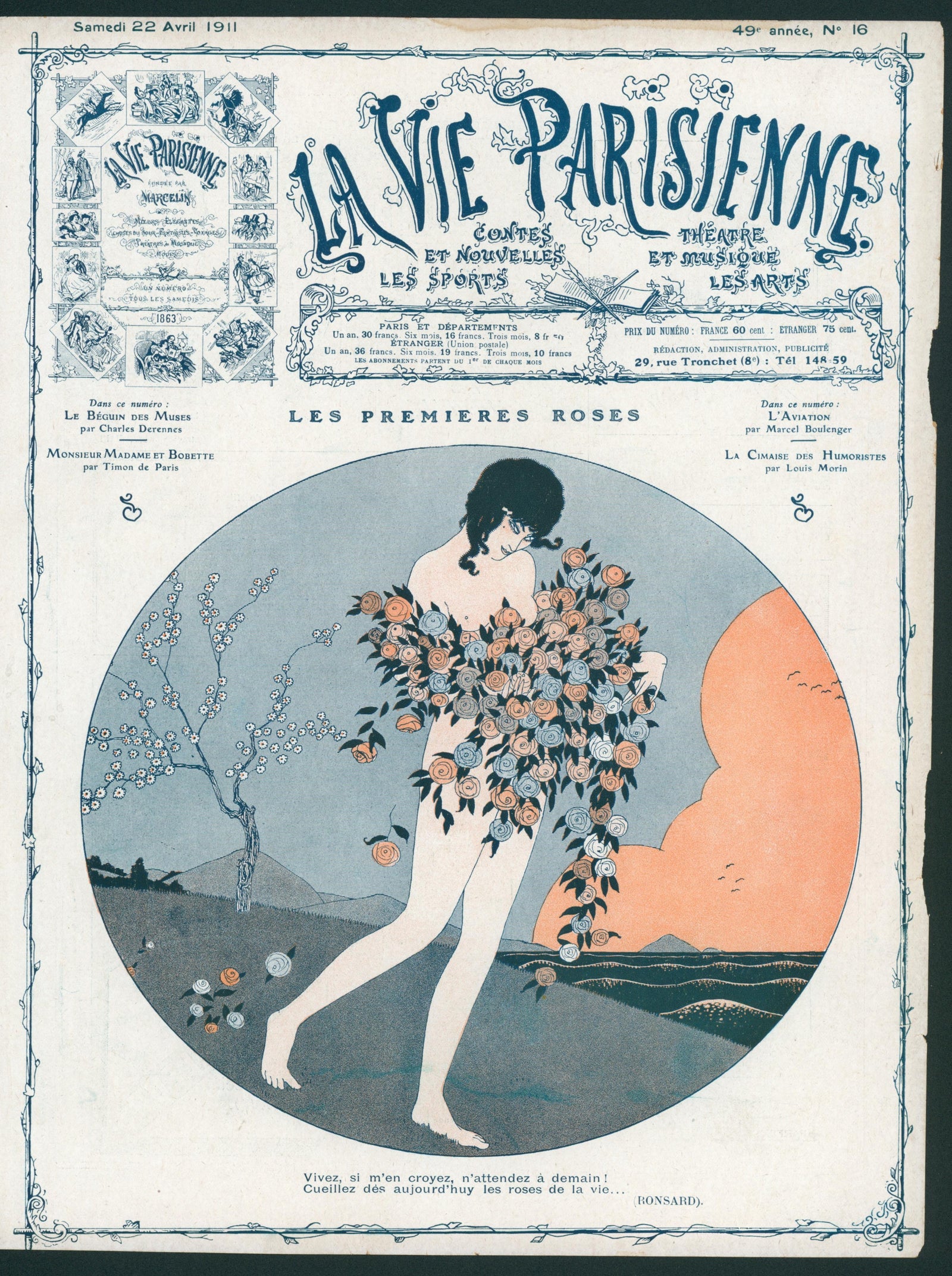 La Vie Parisienne - 39 - Authentic Vintage Cover Art