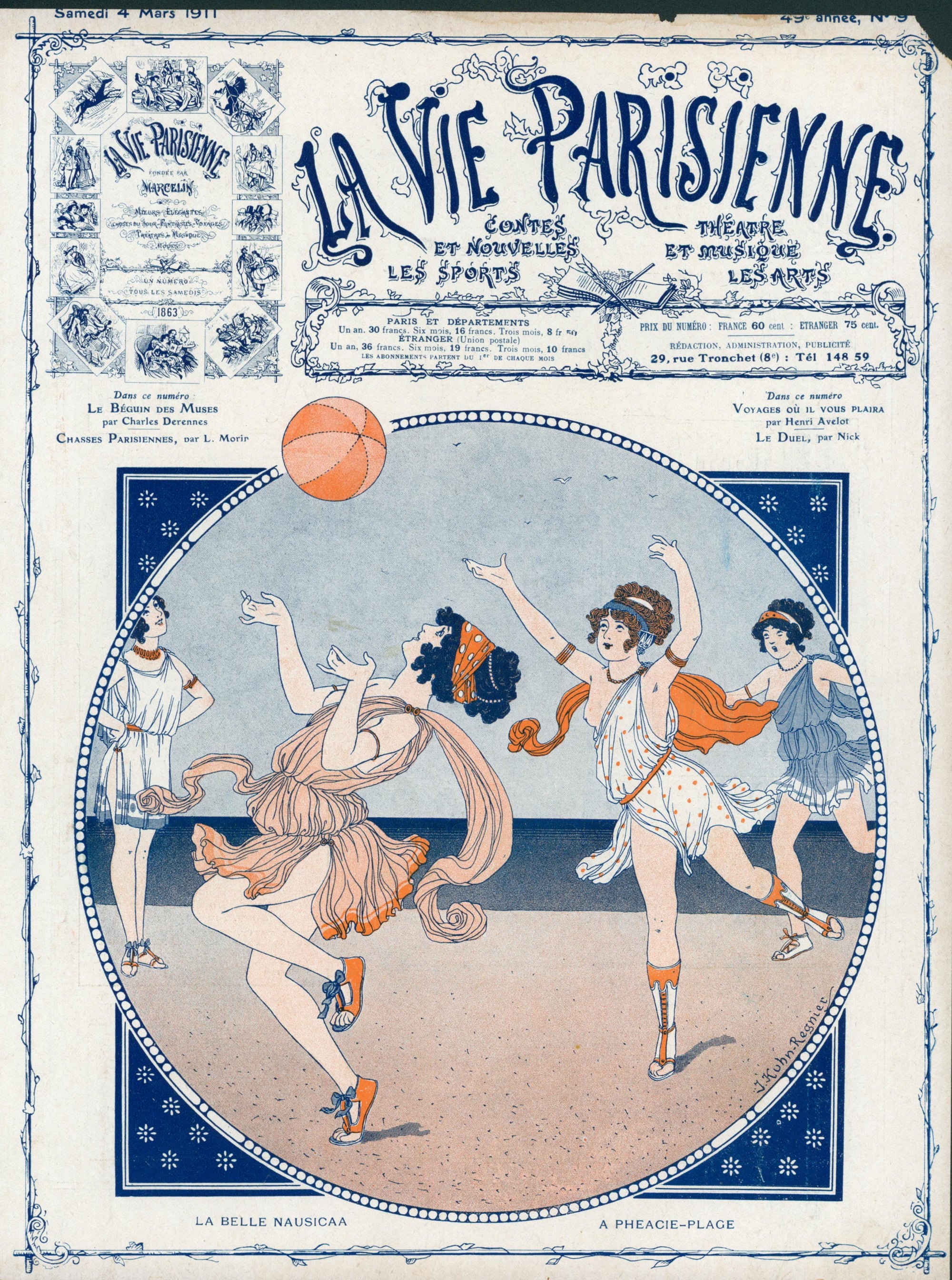 La Vie Parisienne - 43 - Authentic Vintage Cover Art