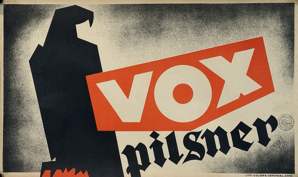 Vox Pilsner - Authentic Vintage Poster