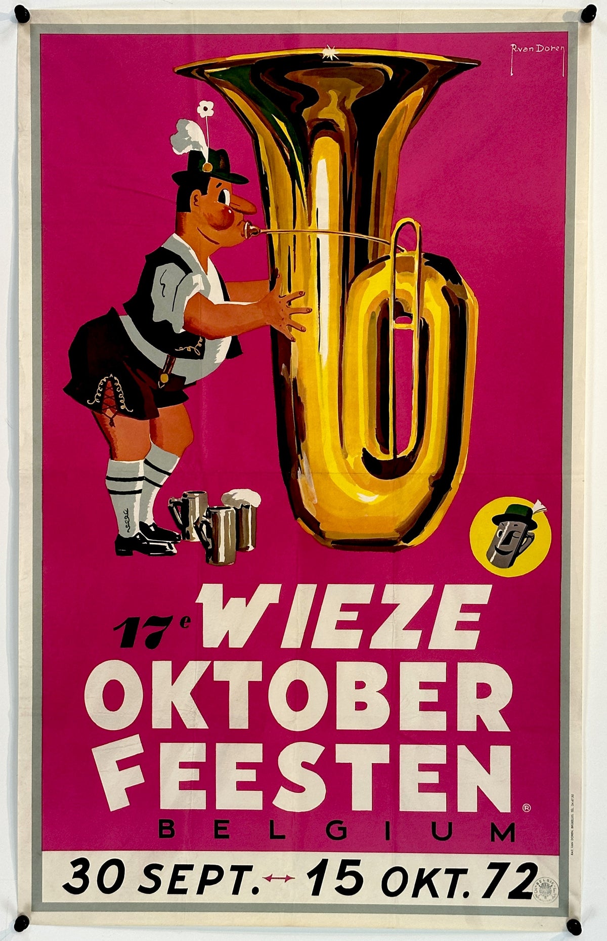17e Wieze - Authentic Vintage Poster