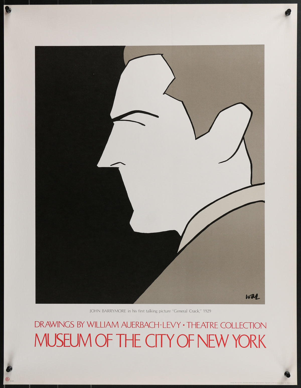 General Crack by William Auberch-Levy - Authentic Vintage Poster