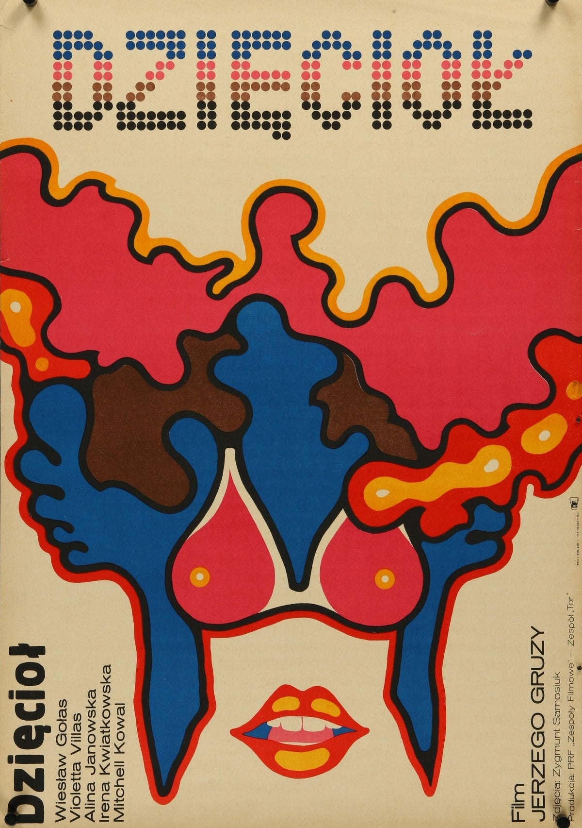 The Woodpecker- Polish Release - Authentic Vintage Poster