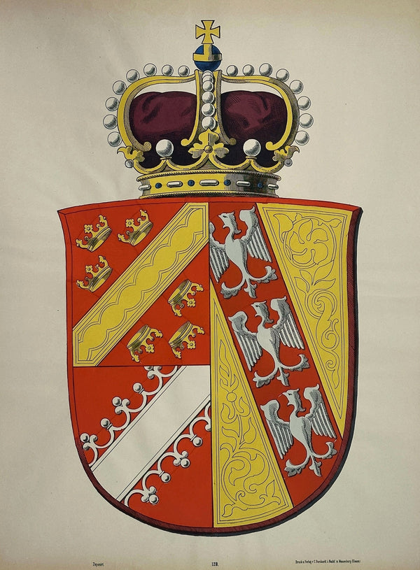Wissembourg Crest - Authentic Vintage Poster