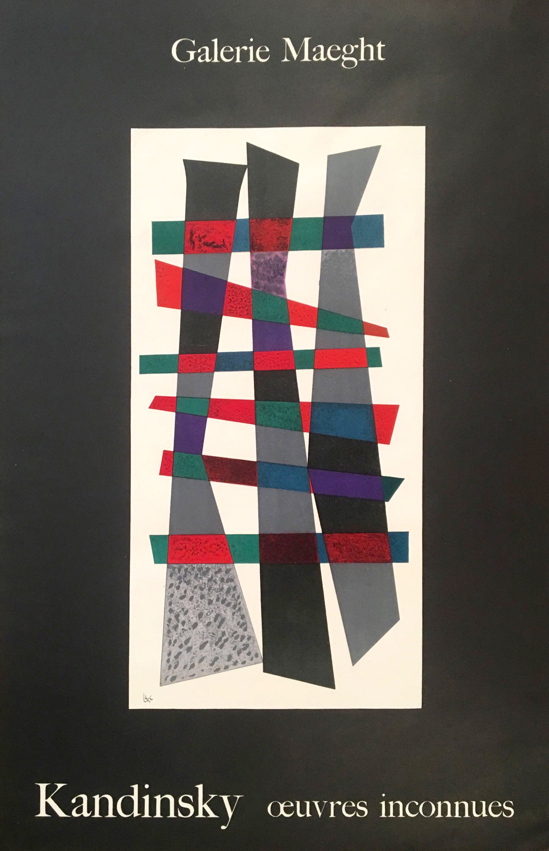 Wassily Kandinsky- Galerie Maeght - Authentic Vintage Poster