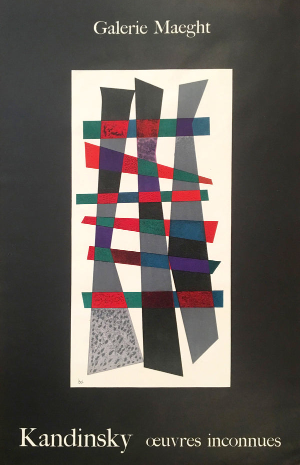 Wassily Kandinsky- Galerie Maeght - Authentic Vintage Poster