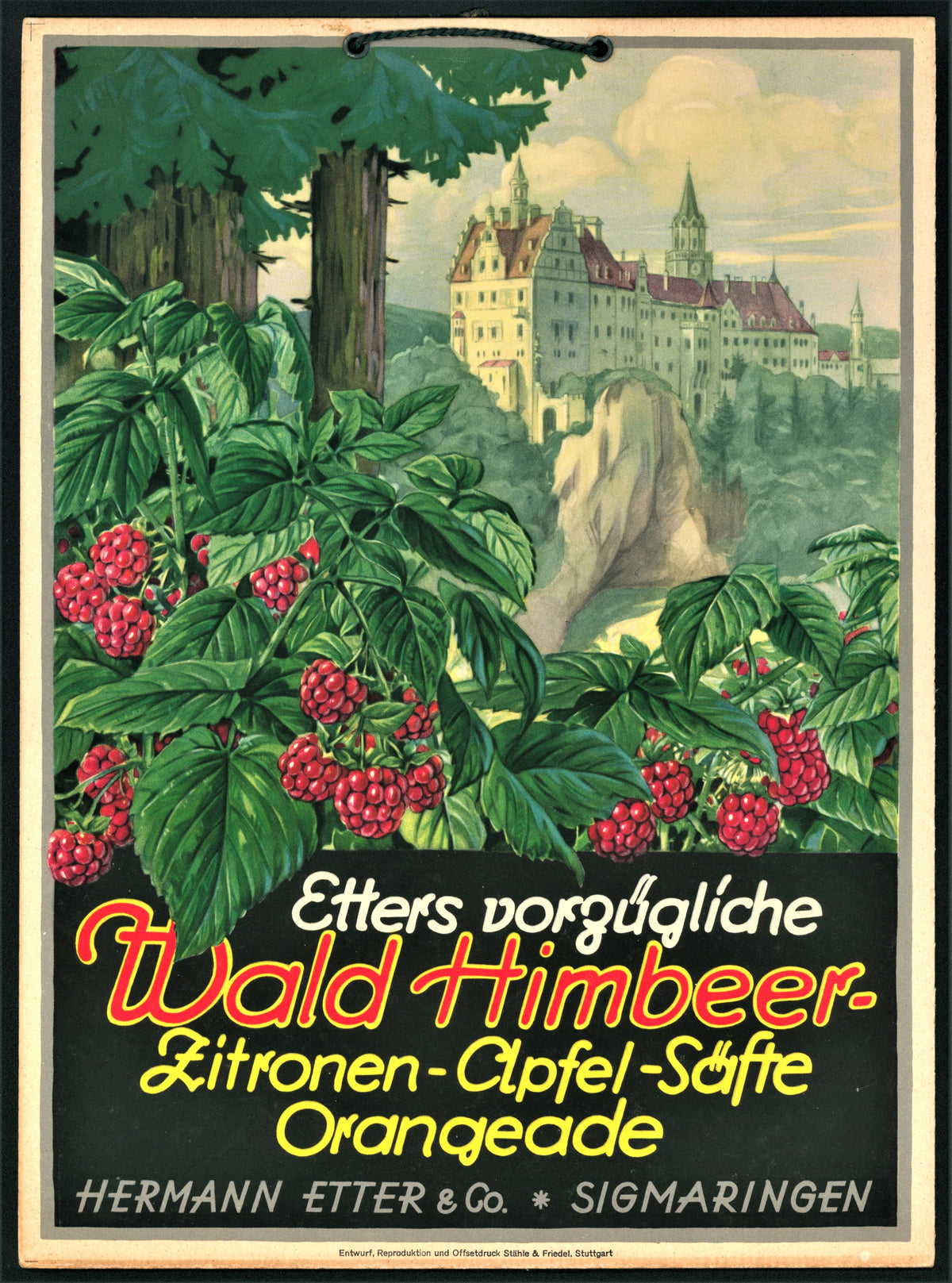 Wald Himber - WINDOW CARD - Authentic Vintage Window Card