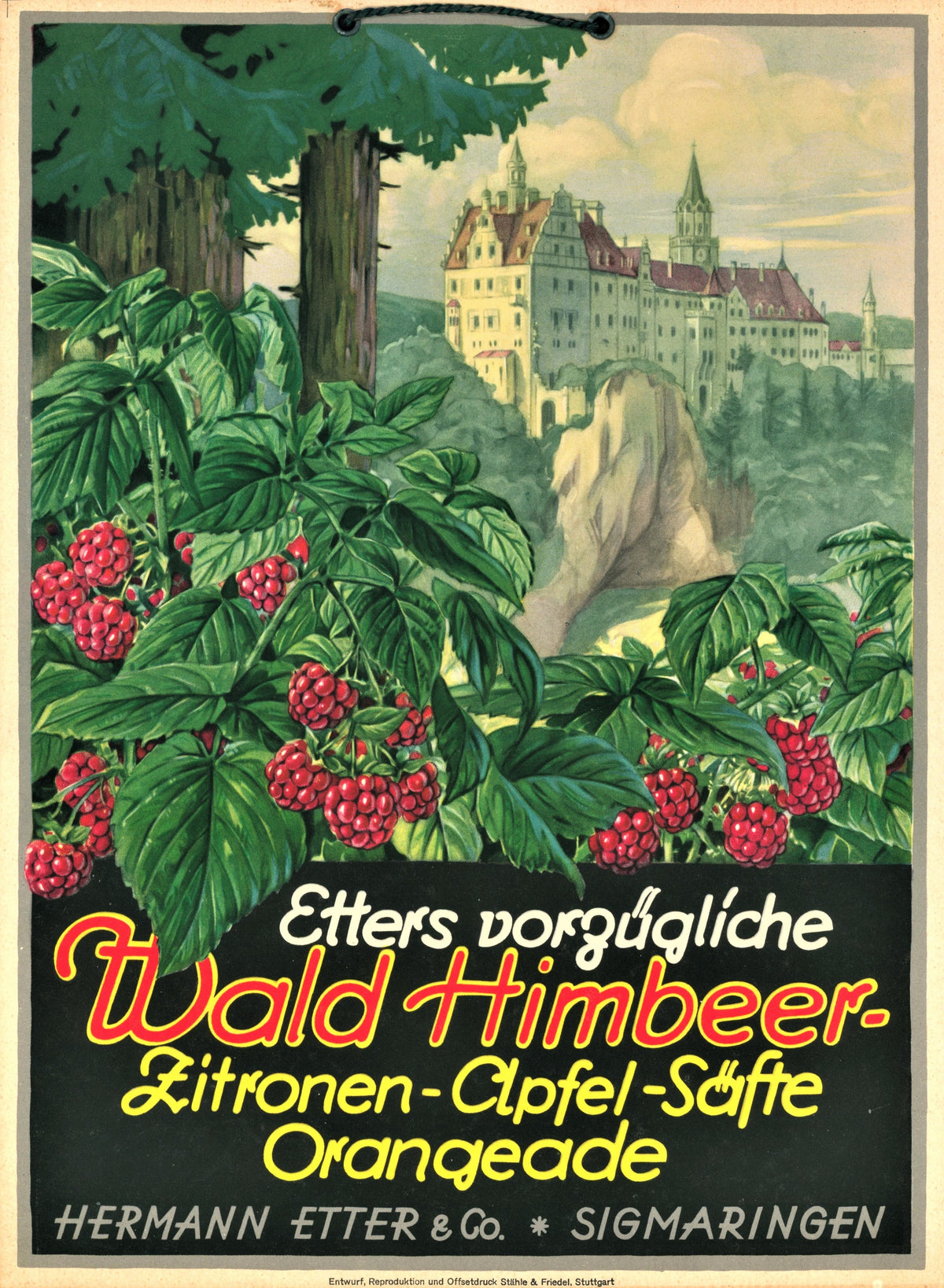 Wald Himber - WINDOW CARD - Authentic Vintage Window Card