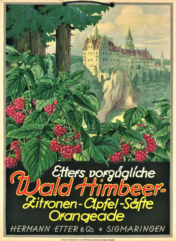 Wald Himber- Window Card - Authentic Vintage Window Card