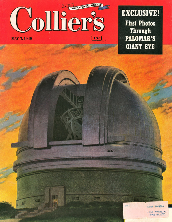 Palomar Mountain- Collier's Weekly - Authentic Vintage Cover Art