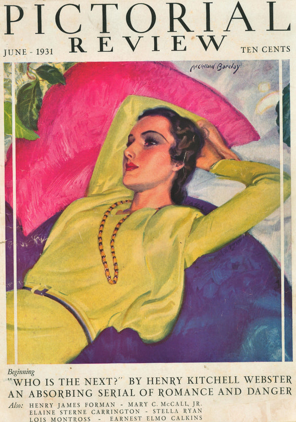 Who is Next- Pictorial Review - Authentic Vintage Cover Art