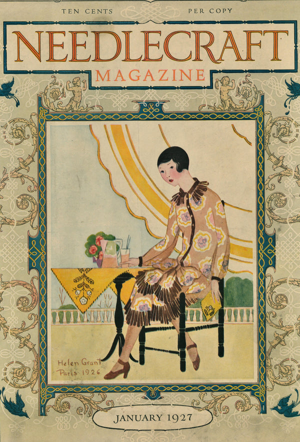 Needlecraft Magazine - Authentic Vintage Cover Art