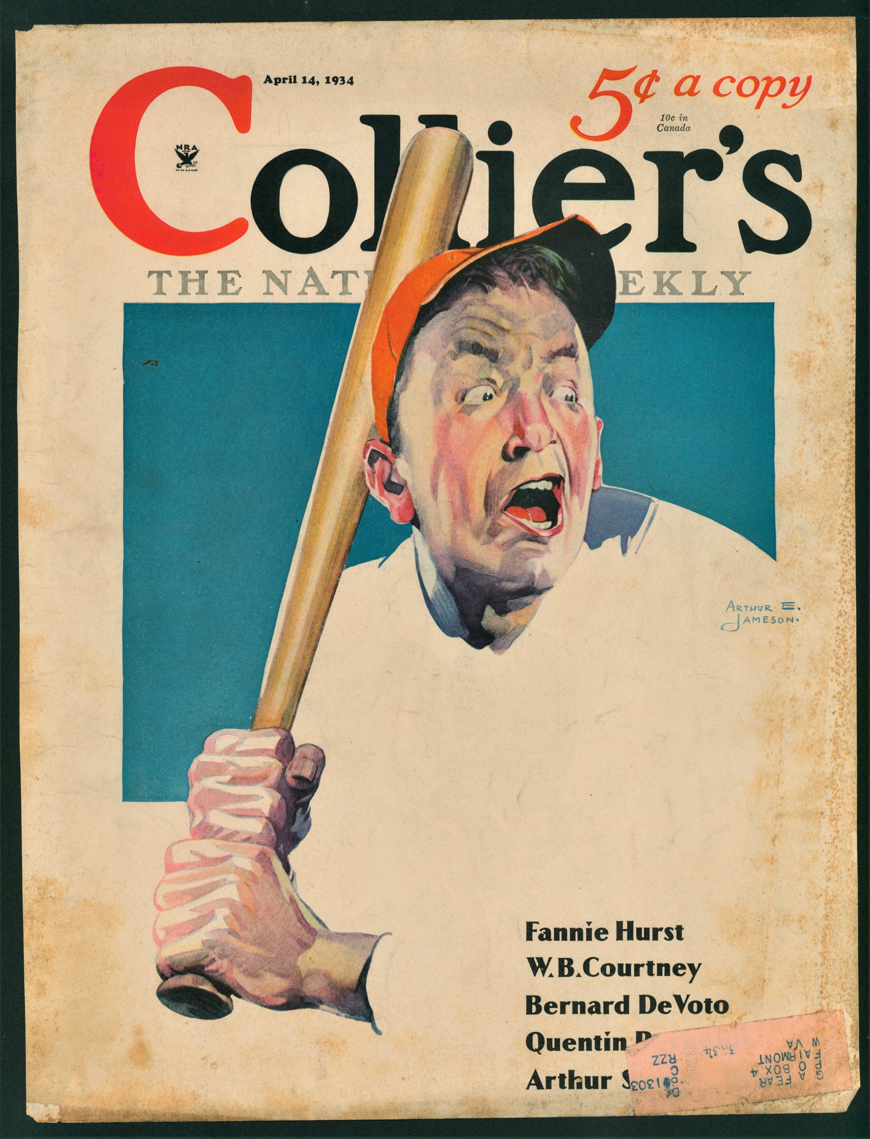 original vintage baseball posters