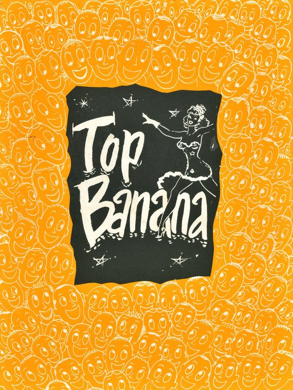 Top Banana Dancer- Playbill - Authentic Vintage Cover Art