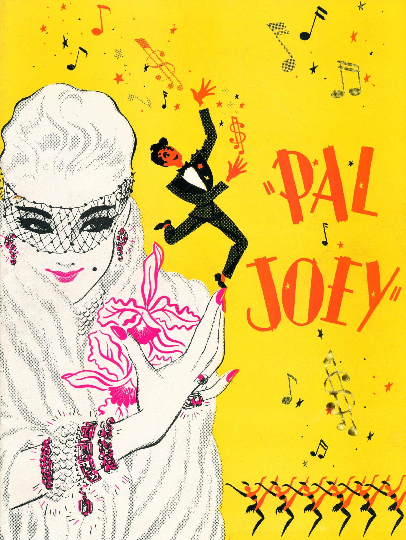 Pal Joey- Playbill - Authentic Vintage Antique Print