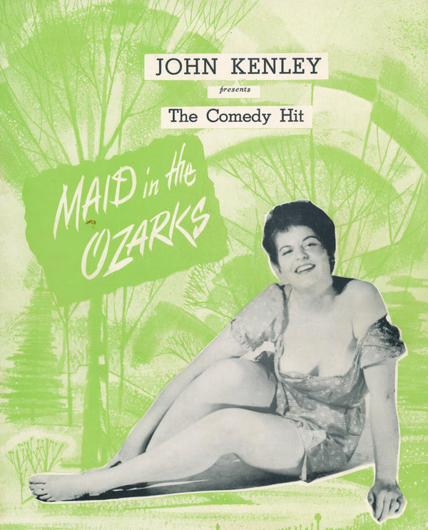 Maid in the Ozarks- Playbill - Authentic Vintage Cover Art