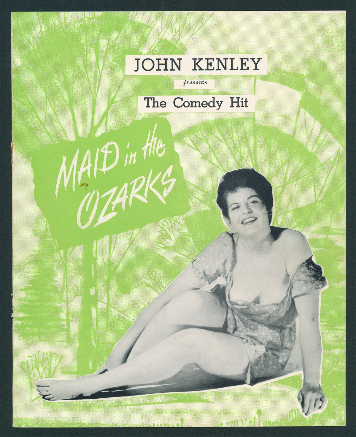 Maid in the Ozarks- Playbill - Authentic Vintage Cover Art
