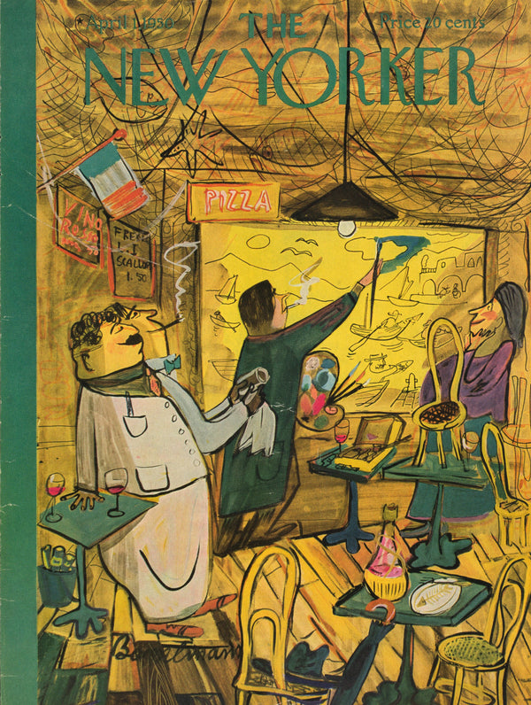 Art Class- The New Yorker - Authentic Vintage Cover Art