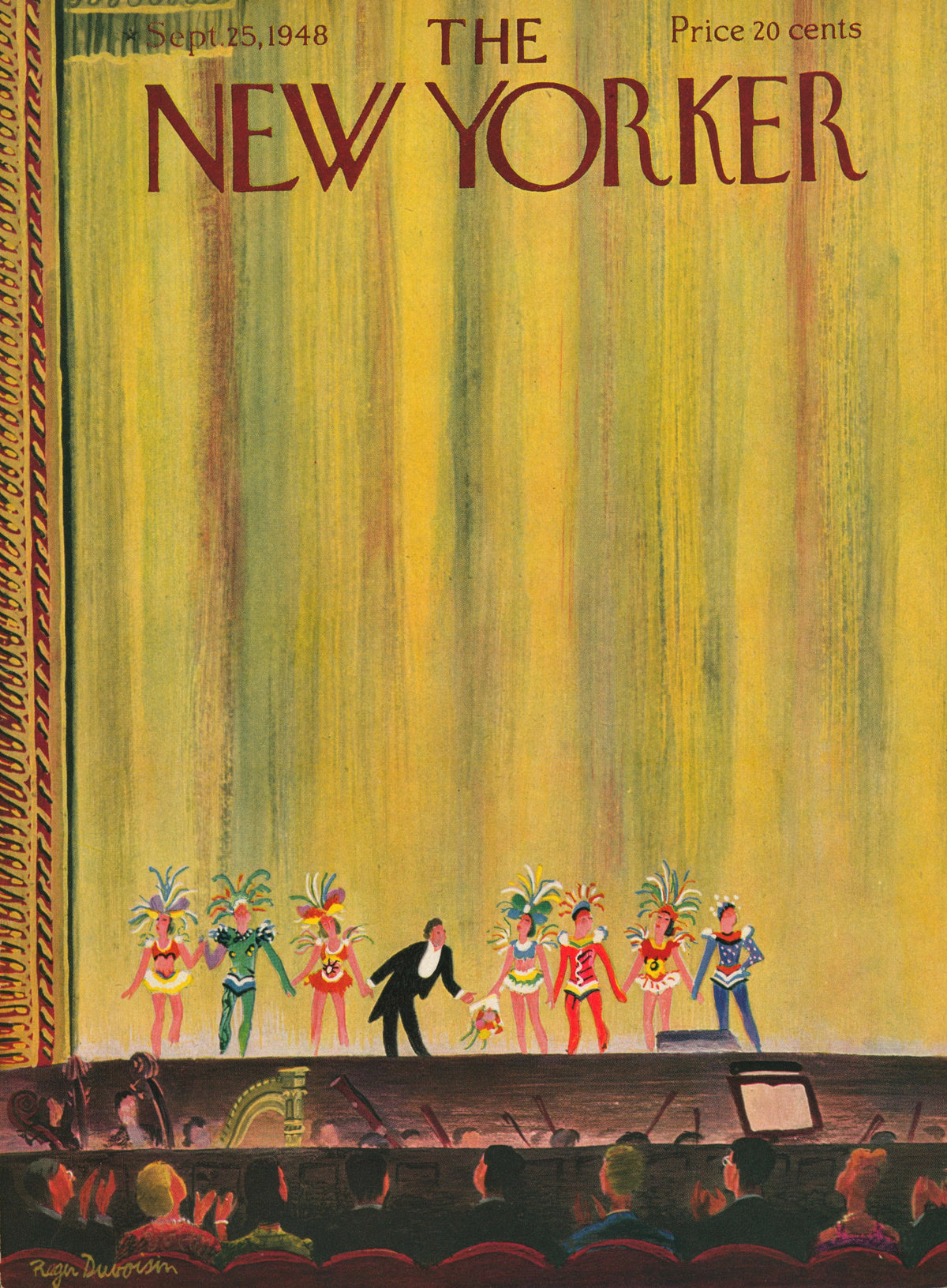 Encore- The New Yorker - Authentic Vintage Antique Print