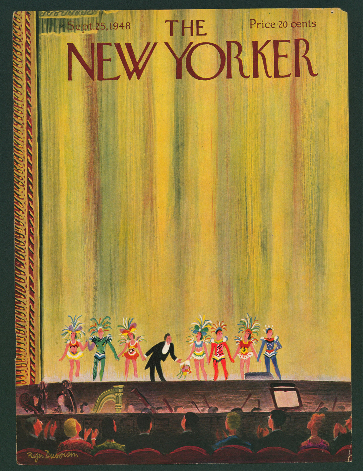 Encore- The New Yorker - Authentic Vintage Antique Print